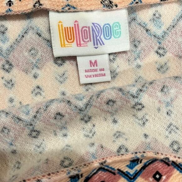 LuLaRoe Cassie Womens Size Medium Multicolor Pencil Skirt Work Geometric Dainty - Picture 4 of 5